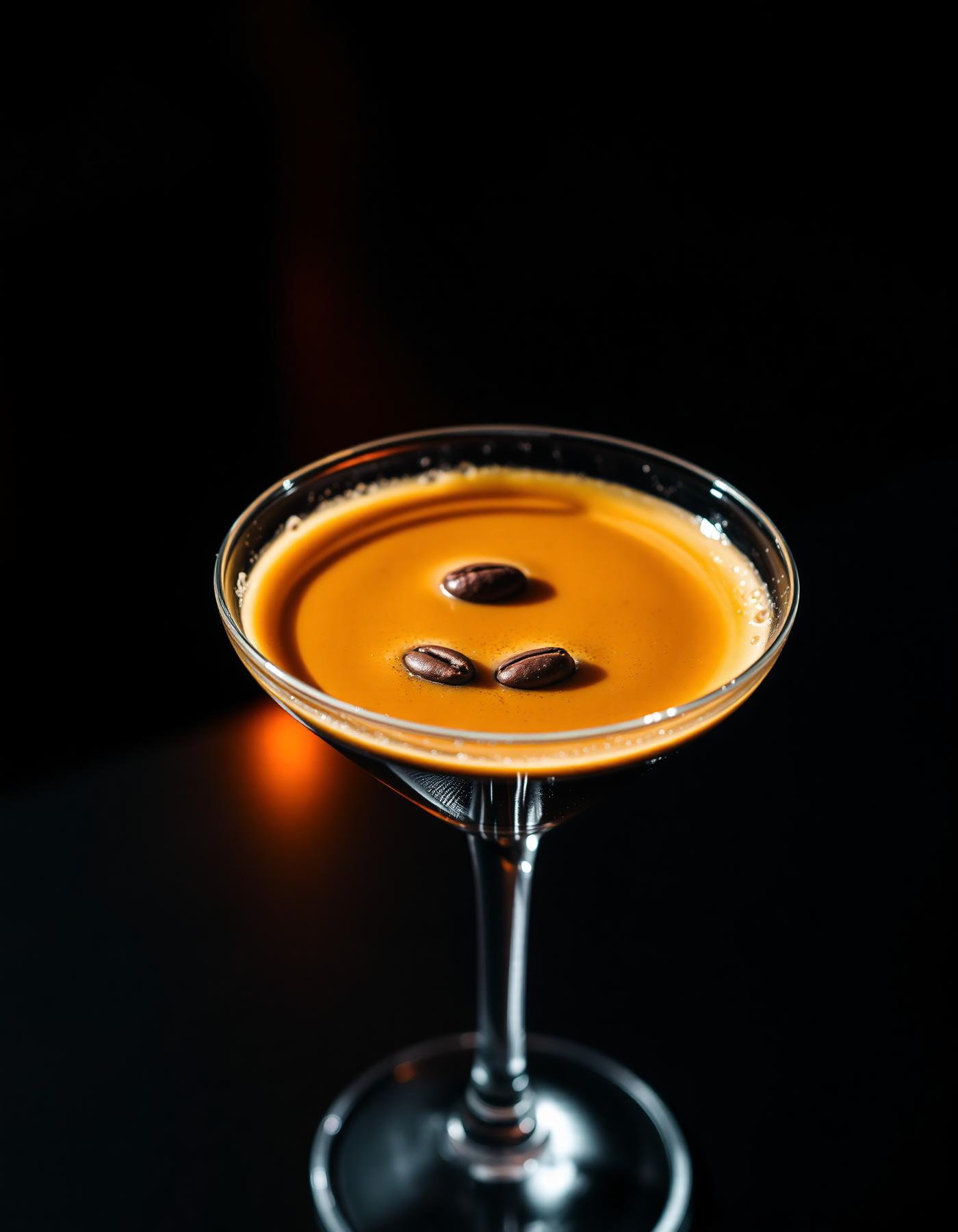 Espresso martini cocktail